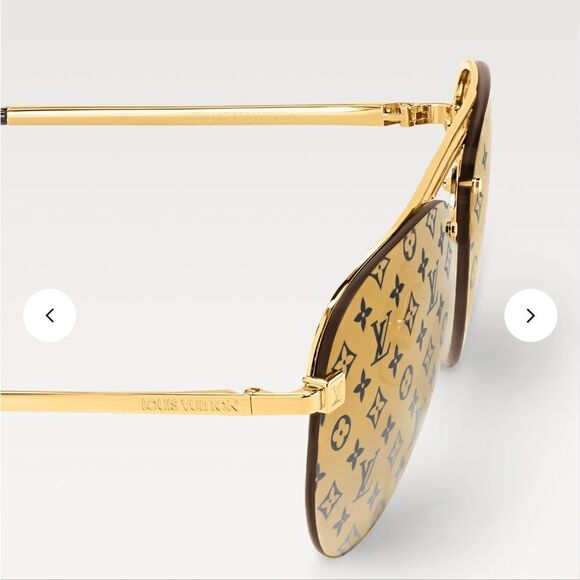 Authentic Louis Vuitton Clockwise Sunglasses Z1020W W/ Dust Bag, Box And Bag - Picture 6 of 16